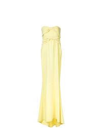 Желтое вечернее платье от Boutique Moschino