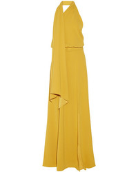 Желтое вечернее платье от Co