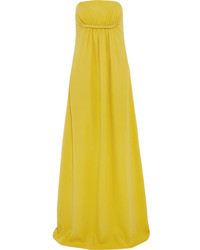 Желтое вечернее платье от Derek Lam