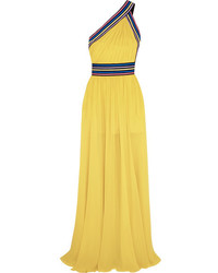 Желтое вечернее платье от Elie Saab