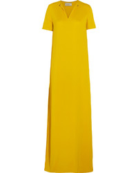 Желтое вечернее платье от Lanvin