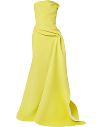 Желтое вечернее платье от Maticevski