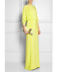 Желтое вечернее платье от Valentino
