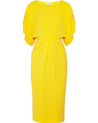 Желтое вечернее платье от Vionnet