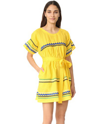 Желтое льняное платье от Lisa Marie Fernandez
