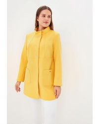 Женское желтое пальто от Cassidy Кэссиди