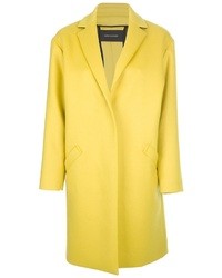 Женское желтое пальто от Cédric Charlier