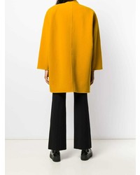 Женское желтое пальто от Marc Jacobs