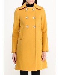 Женское желтое пальто от Fontana 2.0