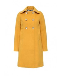 Женское желтое пальто от Fontana 2.0