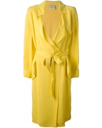 Женское желтое пальто от Forte Forte