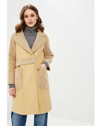 Женское желтое пальто от Fresh Cotton