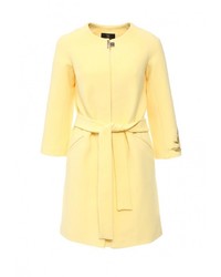 Женское желтое пальто от Grand Style