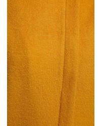 Женское желтое пальто от Ichi