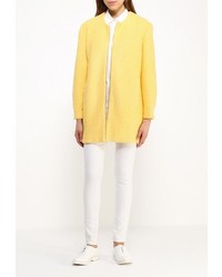 Женское желтое пальто от LAMANIA