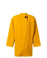 Женское желтое пальто от Marc Jacobs