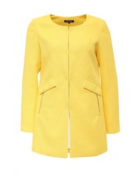 Женское желтое пальто от Morgan