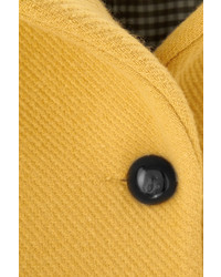 Женское желтое пальто от Paul & Joe