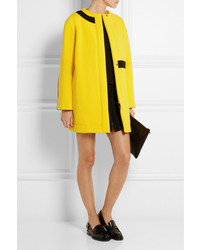 Женское желтое пальто от Kenzo