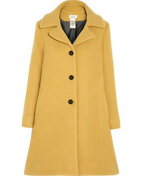Женское желтое пальто от Paul & Joe