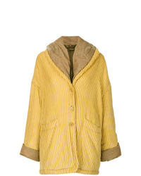 Женское желтое пальто от Romeo Gigli Vintage