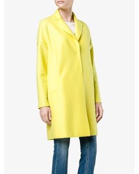 Женское желтое пальто от Harris Wharf London