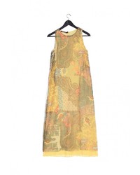 Желтое платье-макси от Artwizard