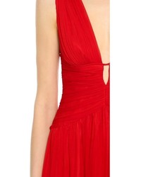 Желтое платье-макси от Jill Stuart