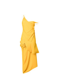 Желтое платье-миди от Jacquemus