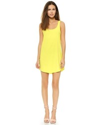 Желтое платье прямого кроя от Blaque Label
