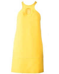 Желтое платье прямого кроя от Emilio Pucci