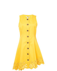 Желтое платье с пышной юбкой от Derek Lam 10 Crosby