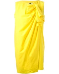 Желтое повседневное платье от MSGM