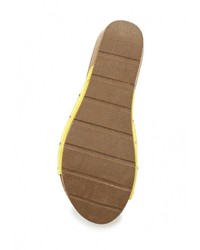 Женские желтые босоножки от Diamantique