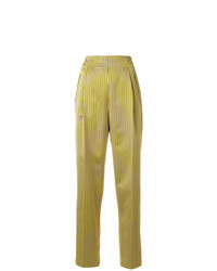 Желтые брюки-галифе