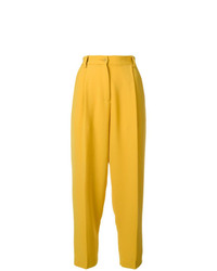 Женские желтые брюки-галифе от P.A.R.O.S.H.
