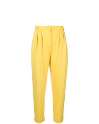 Женские желтые брюки-галифе от Styland