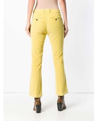 Желтые брюки-клеш от Department 5
