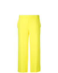 Желтые брюки-кюлоты от P.A.R.O.S.H.