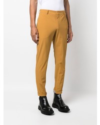 Желтые брюки чинос от PT TORINO