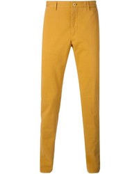 Желтые брюки чинос от Etro