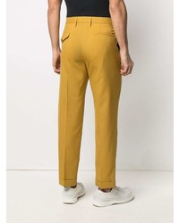 Желтые брюки чинос от Marni