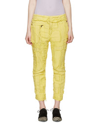Женские желтые брюки от Haider Ackermann