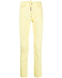 Мужские желтые джинсы от DSQUARED2