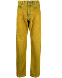 Мужские желтые джинсы от Martine Rose