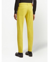 Мужские желтые джинсы от Zegna