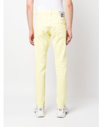 Мужские желтые джинсы от DSQUARED2