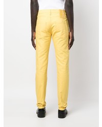 Мужские желтые джинсы от Raf Simons
