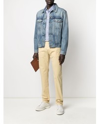 Мужские желтые джинсы от Jacob Cohen