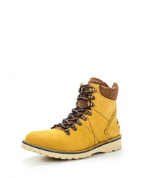 Мужские желтые замшевые ботинки от Wrangler